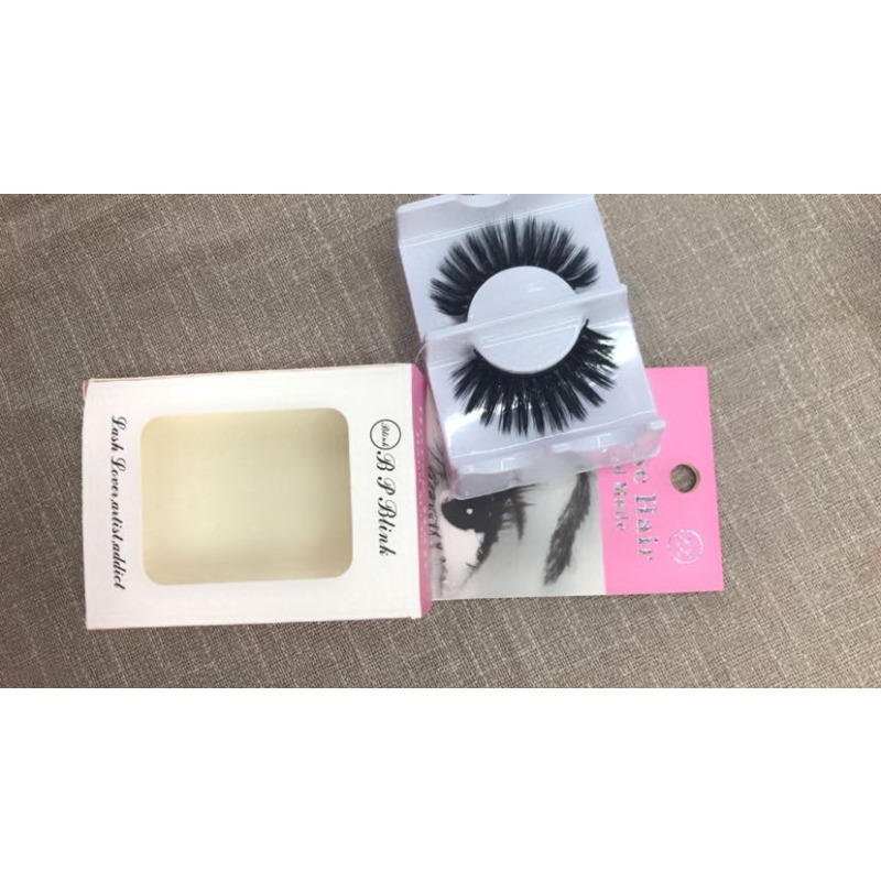 外贸欧美出口级 高档高仿马毛假睫毛图