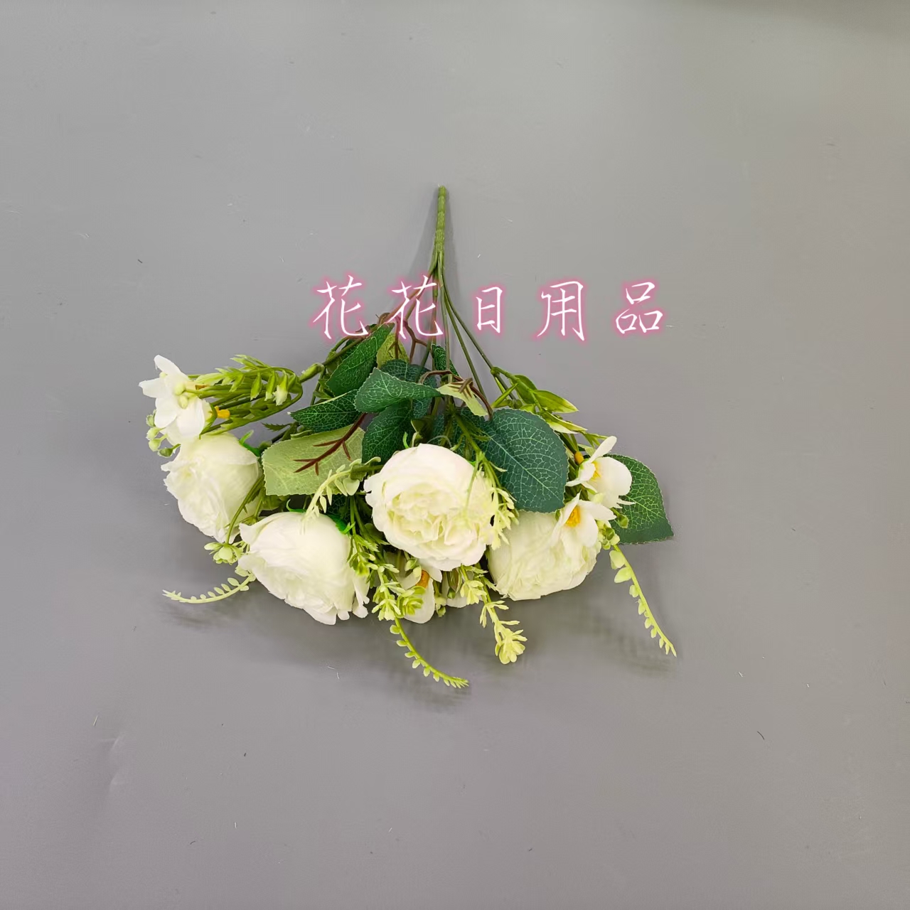 Artificial flower fake flower bonsai single peony flower vase wall hanging and other decorations Application Scenario