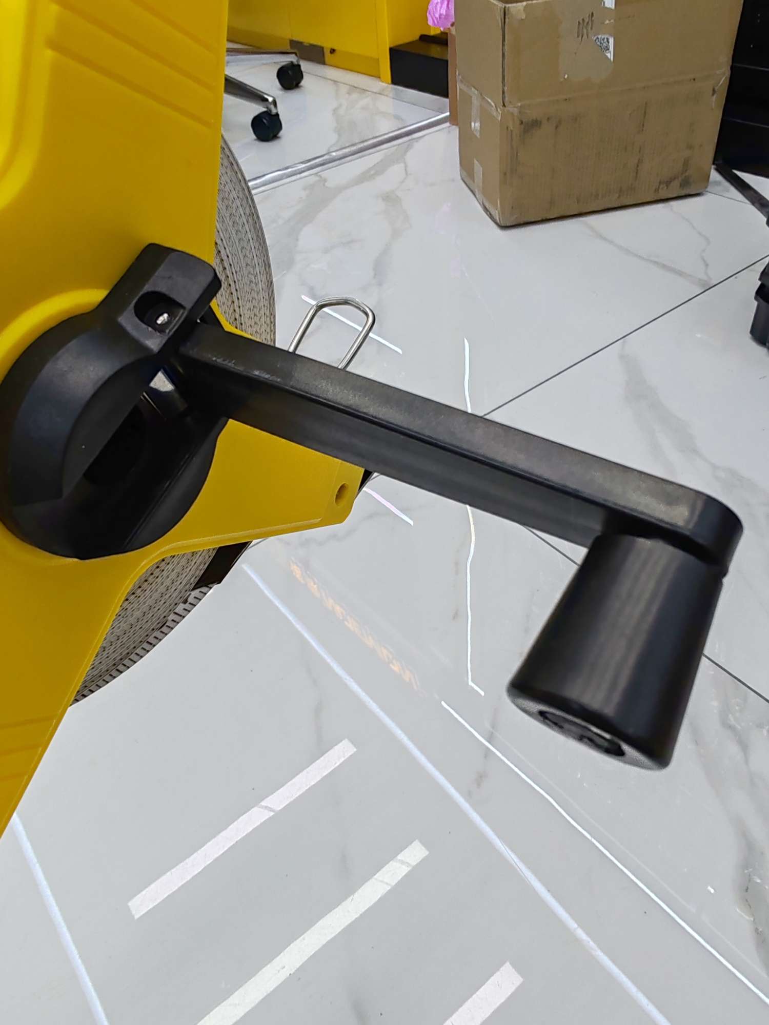 30-meter ruler, tape measure with wheel, hard plastic, durable model