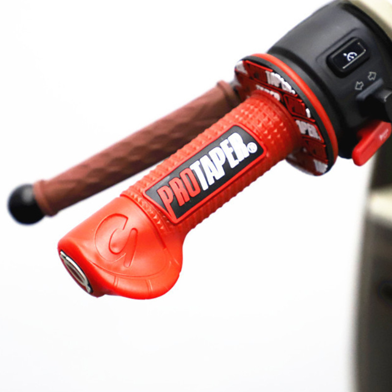 Motorcycle Universal handlebar cover New pro with booster handlebar glue Off-road vehicle non-slip throttle turn handlebar glue Specification drawing