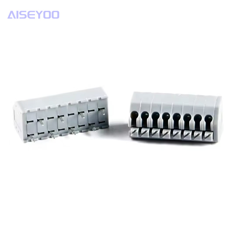 KF250-3.5-2/3/4/5/6/8P double-row through-hole 3.5mm pitch spring-type PCB terminal block Application Scenario