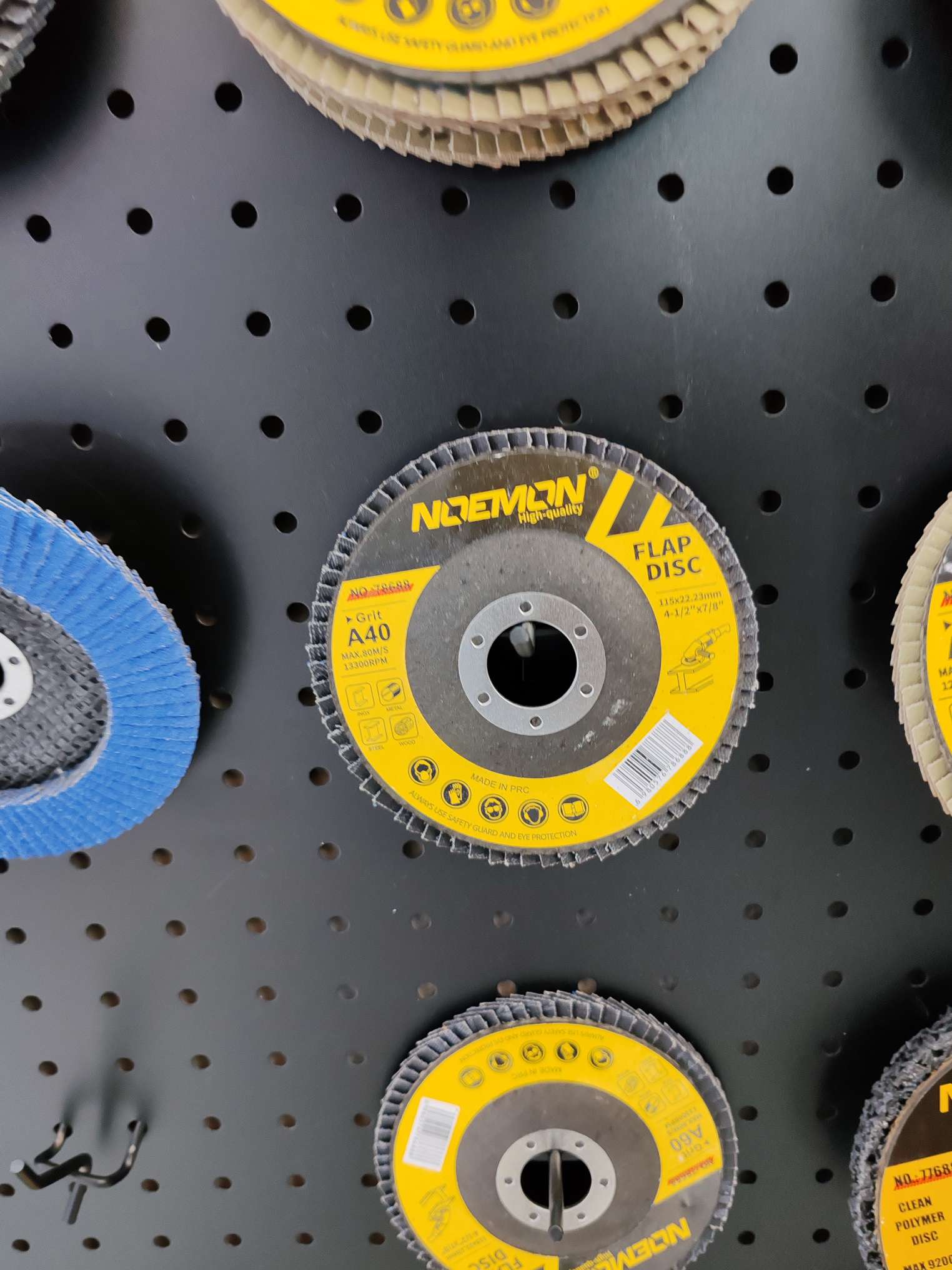 Pneumatic and electric tool accessories A40 with louver grinding discs detail image 6