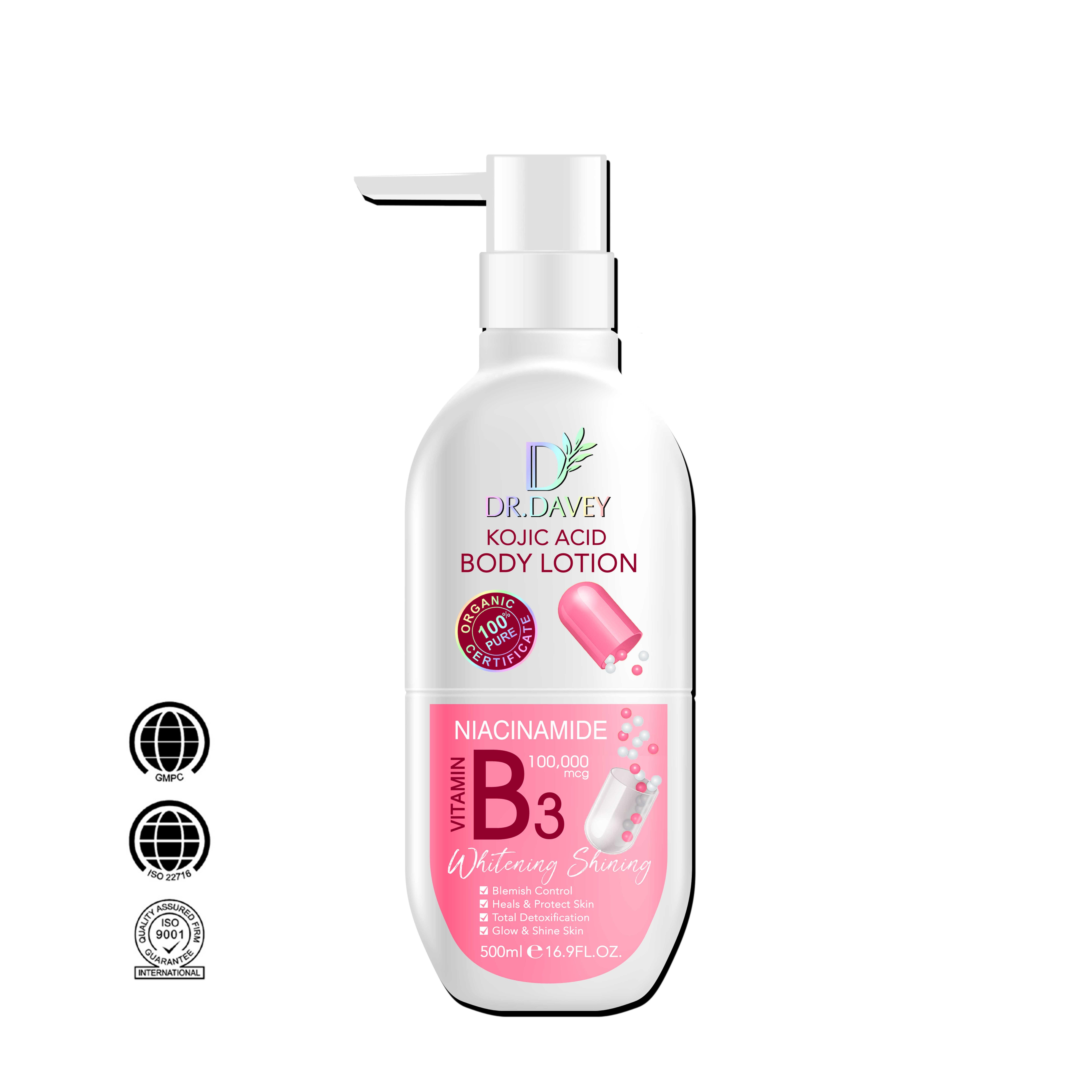 DR.DAVEY B3 body lotion B3 body lotion Specification image