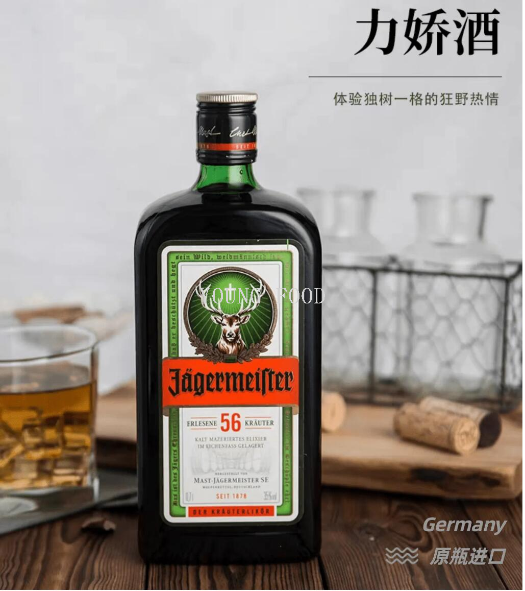 包邮！德国野格圣鹿利口酒700ml YOUNG FOOD余震进口鸡尾酒基酒详情3