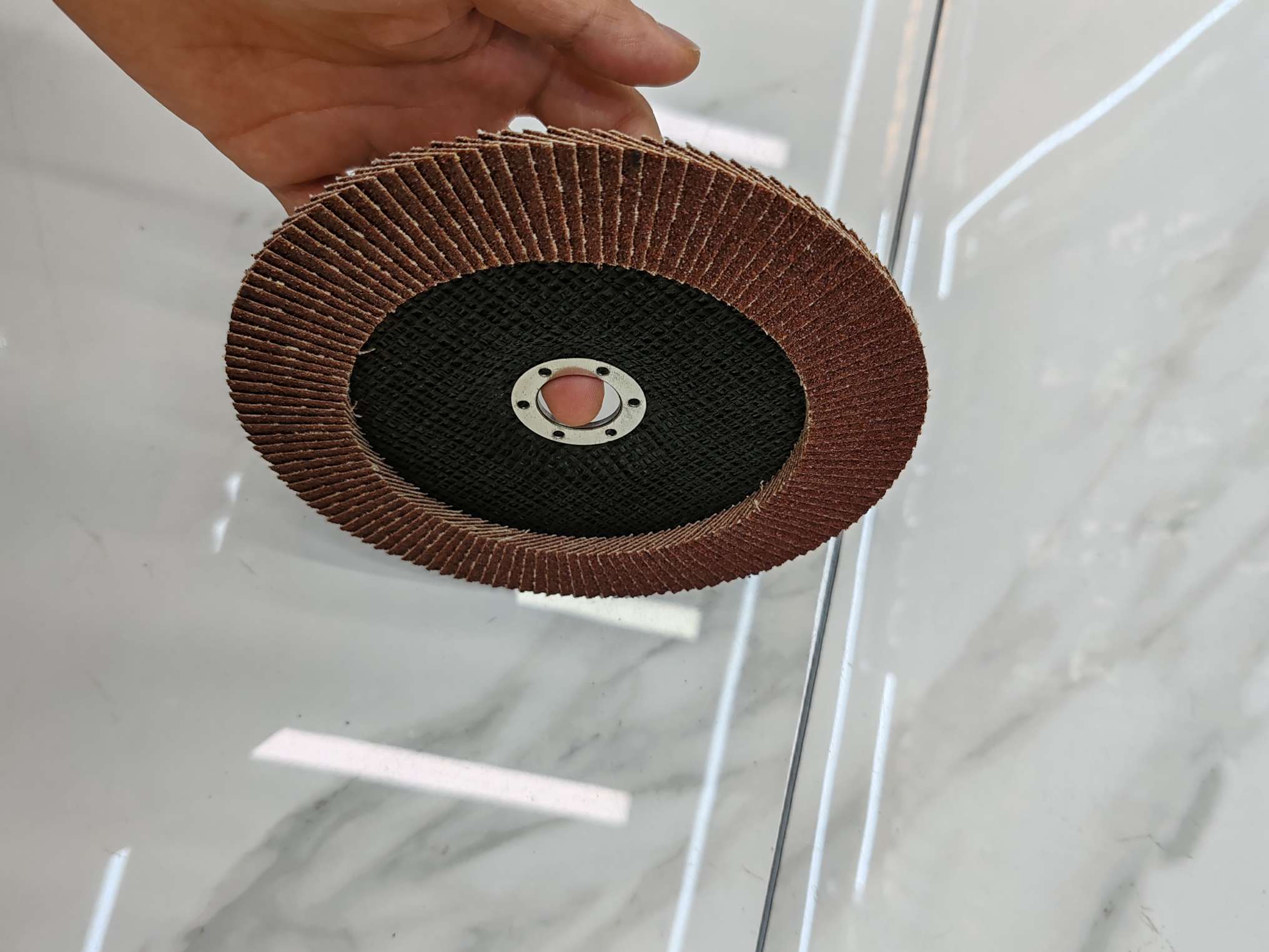 Pneumatic and electric tool accessories A40 with louver grinding discs