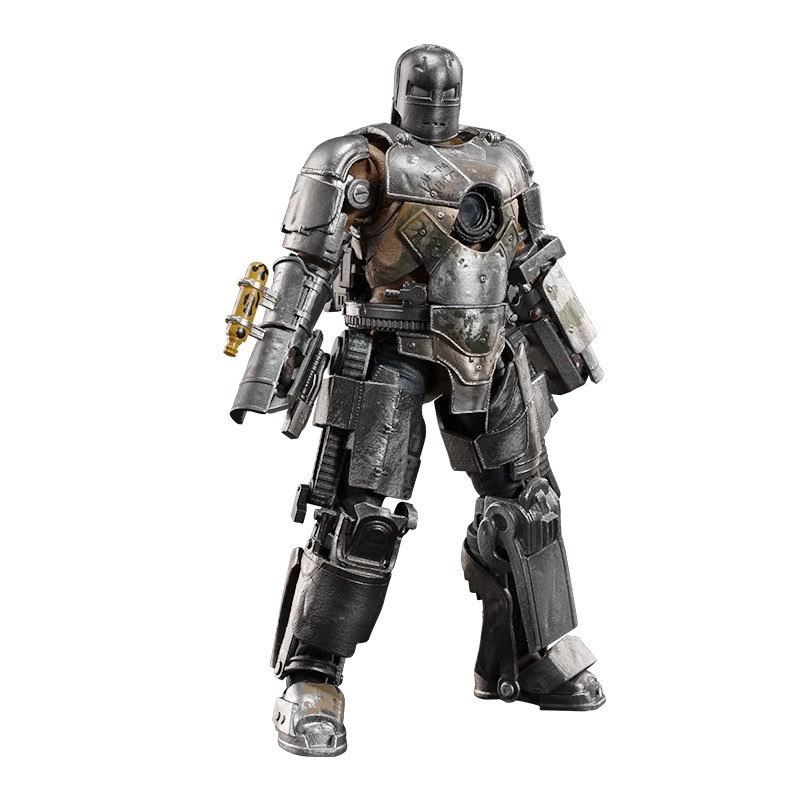 The official Marvel Iron Man mk1 articulated Avengers figurine in a gift box set Item Picture