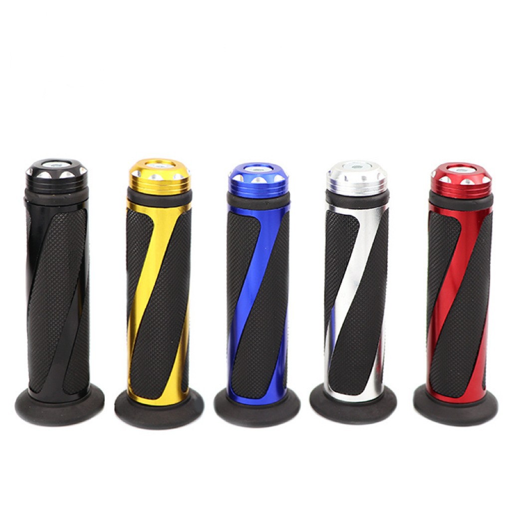 New twill handlebar rubber motorcycle general accessories off-road vehicle aluminum alloy modified handlebar cover general details Picture