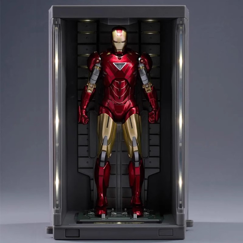 Marvel's Mid-motion Iron Man Suit MK5 Avengers 7 alloy figurine Gnaku Boy figurine toy Item Picture