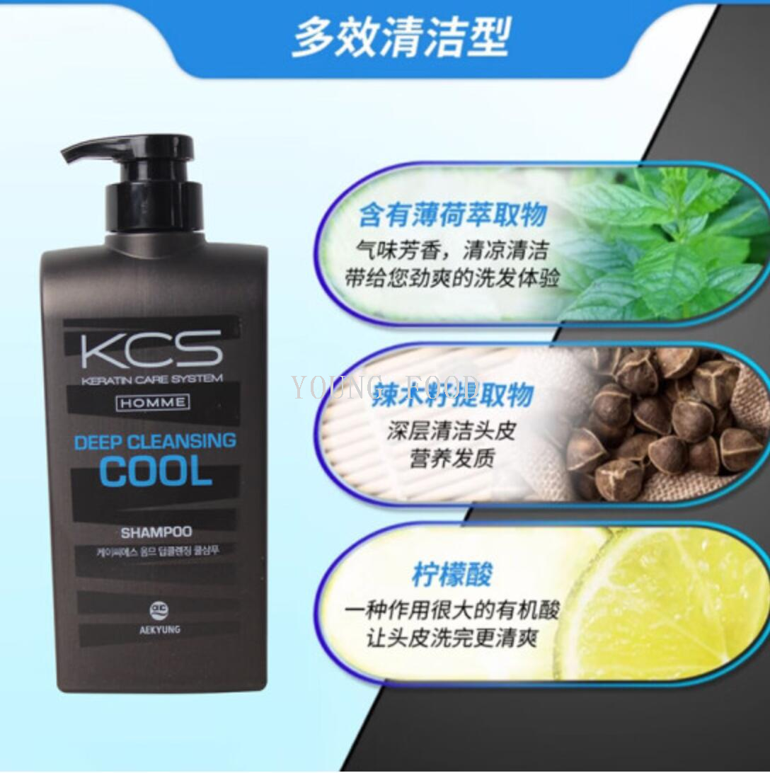 包邮！韩国爱敬可希丝男士洗发水550ml ERBAMEA进口男士洗护用品详情9