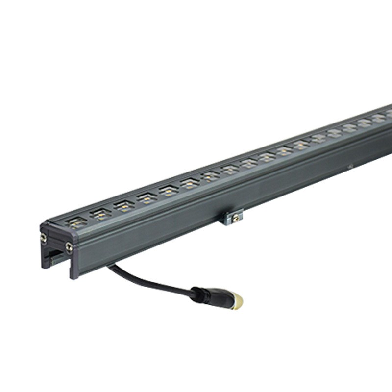 led轮廓灯户外防水楼体外墙装饰跑马灯室外RGBW外控线条灯DC24V