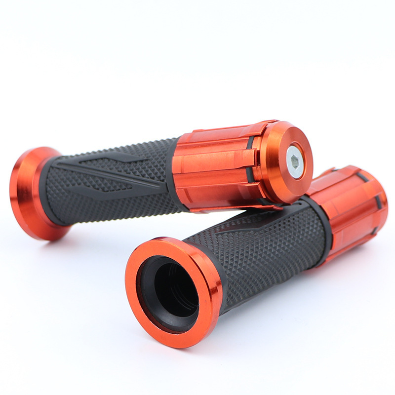 Suvs Universal handle cover Motorcycle Universal Accessories Rubber CNC aluminum alloy head handle glue Application Scenario