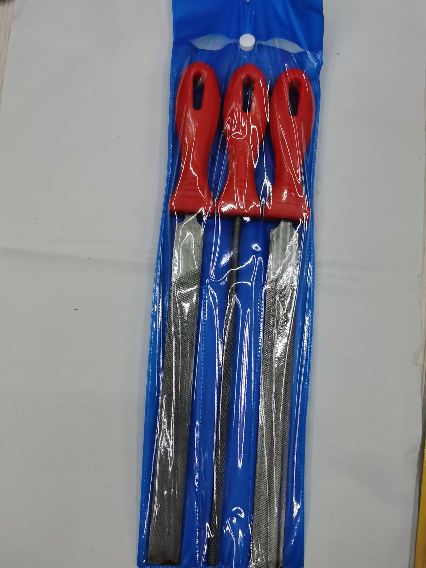 Steel file, fitter, carpenter, hand file, coarse-toothed steel file, circular and semi-circular file, fine-toothed triangular file set detail image 4