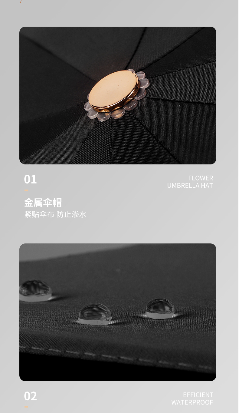 星宝伞S3009雨伞480多骨雨伞商务男士自开收全自动木手柄雨伞批发详情14