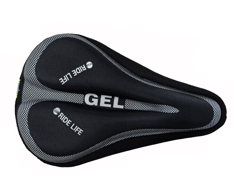 BSC006 straight groove embossed seat cover, bicycle straight groove seat cover, sponge silicone saddle cover pic 3