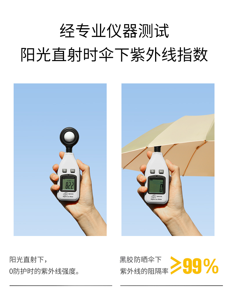 星宝伞S3020纯色雨伞16骨全自动木柄雨伞三折雨伞批发详情9