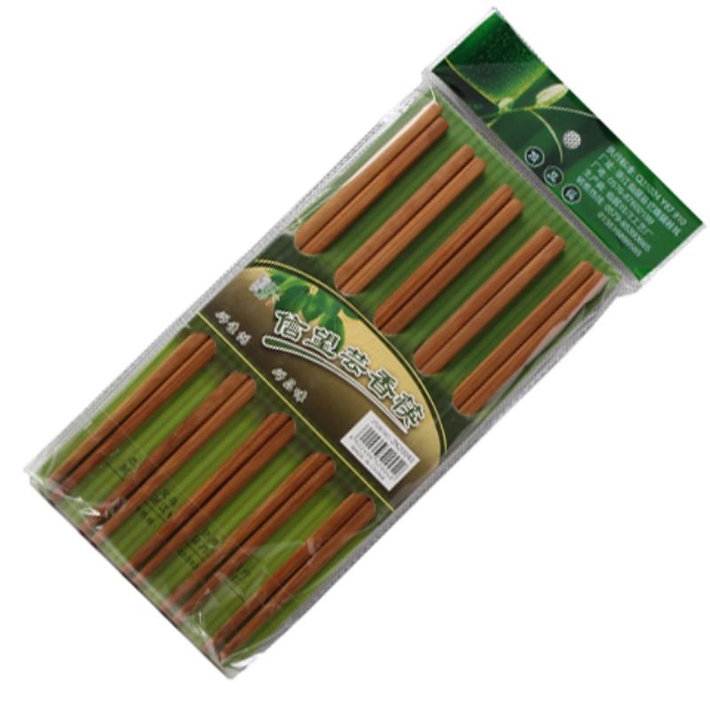 Household durable tableware chopsticks are lightweight and easy to clean. Disposable bamboo chopsticks are environmentally friendly and hygienic, suitable for carrying at parties and when going out pic 3