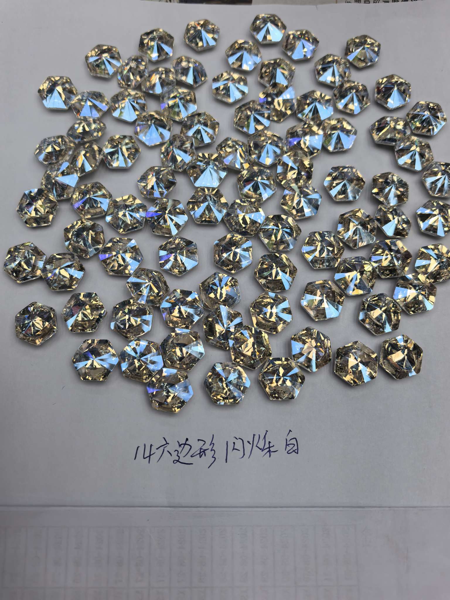 锦利水晶透明灰系列3*10蛋型037详情图3
