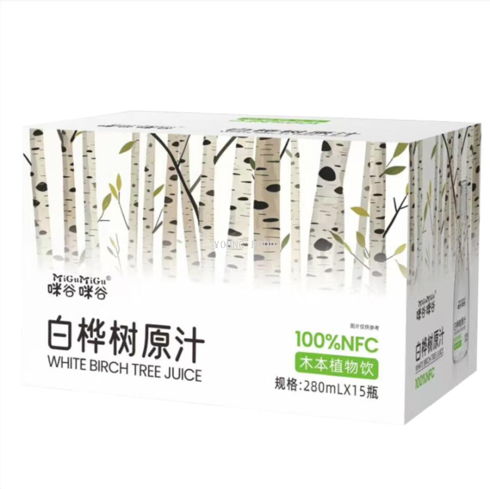 包邮！大兴安岭咪谷白桦树汁280ml 洋芙德YOUNG FOOD休闲零食饮料详情4