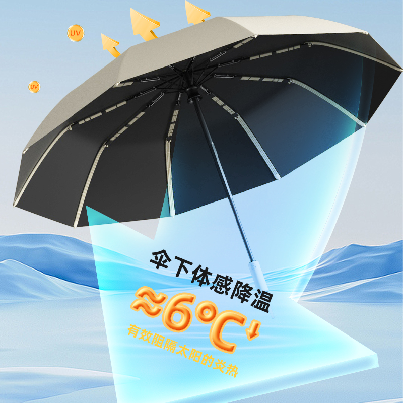 雨伞/儿童雨伞/雨伞太阳伞/130CM雨伞/雨衣雨伞白底实物图