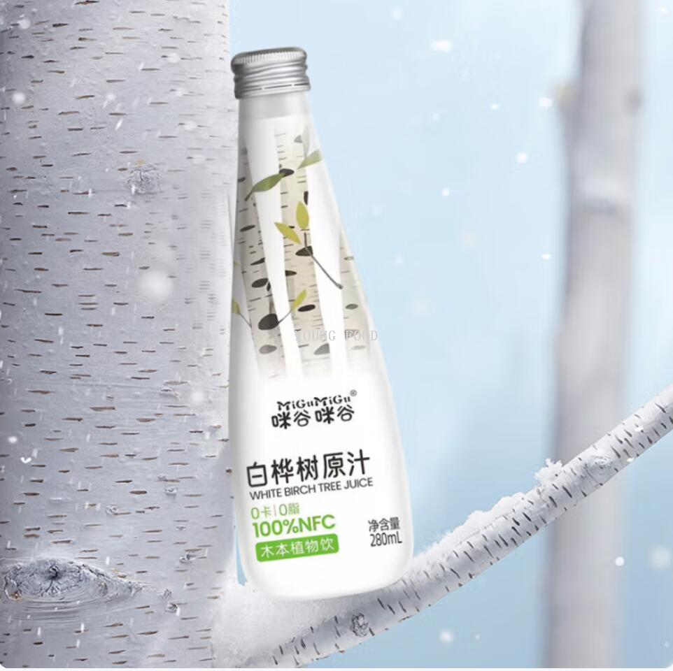 包邮！大兴安岭咪谷白桦树汁280ml 洋芙德YOUNG FOOD休闲零食饮料详情7