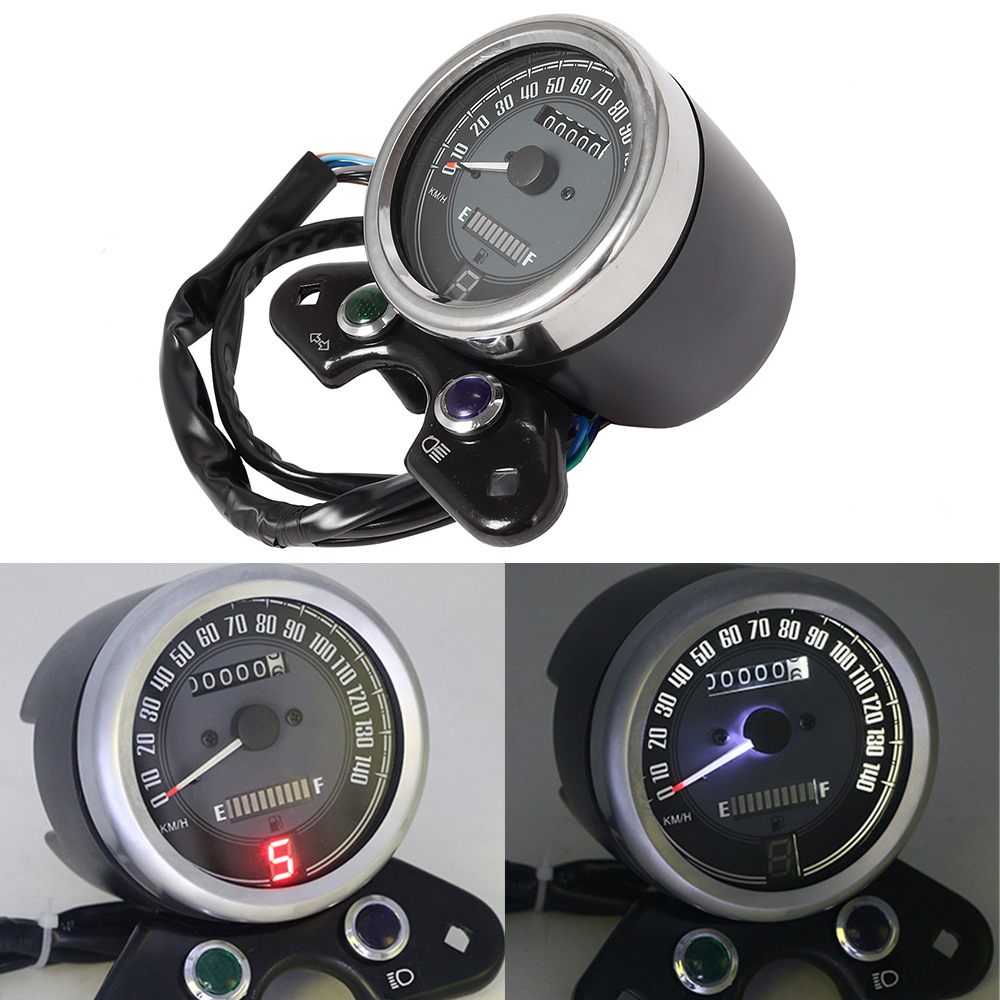 Motorcycle retro dashboard WY125 Wuyang GN125 Ranger Old bajaj100 Jialing gn125 Specification drawing
