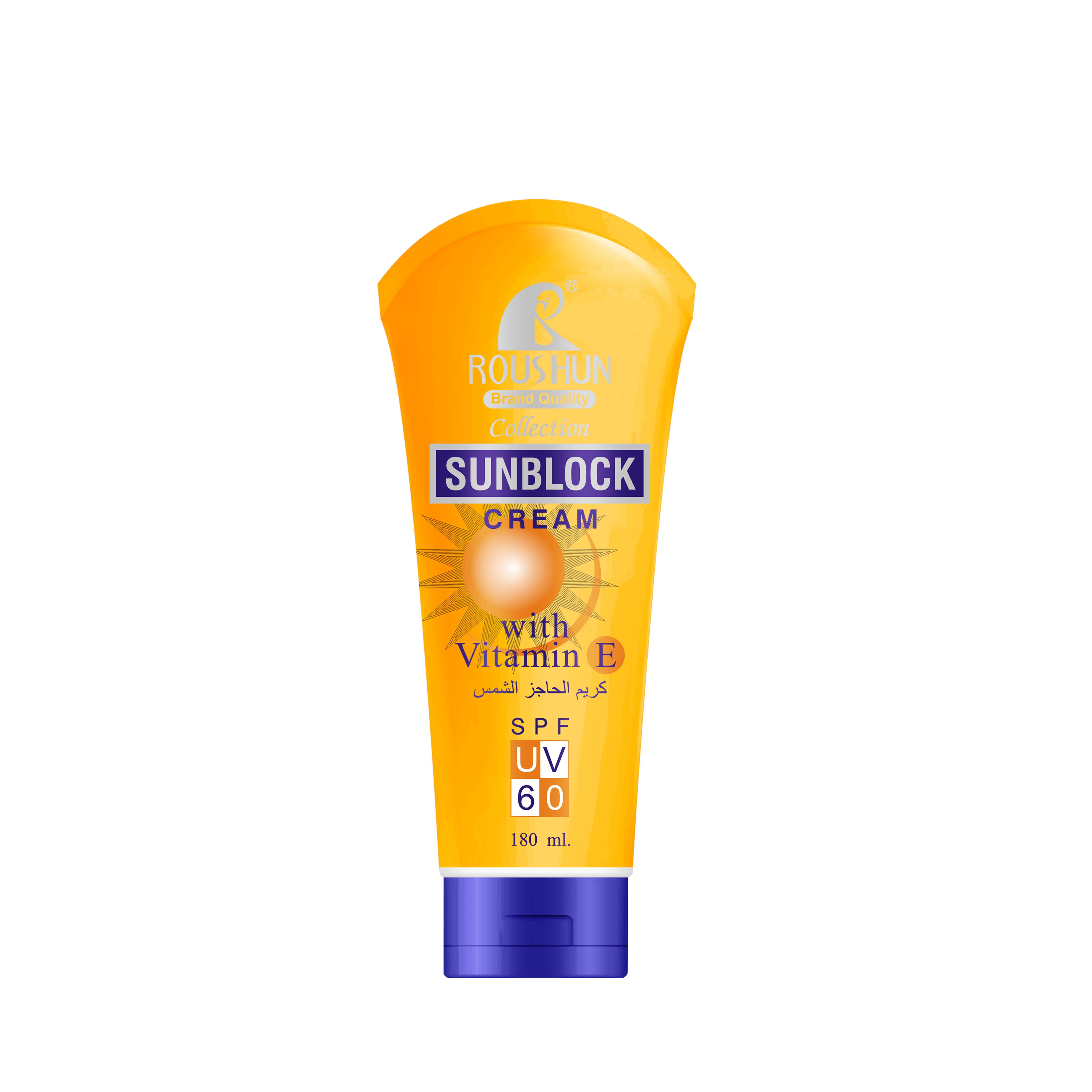 ROUSHUN 柔顺 SPF 60 防晒霜 SPF 60 Sunscreen