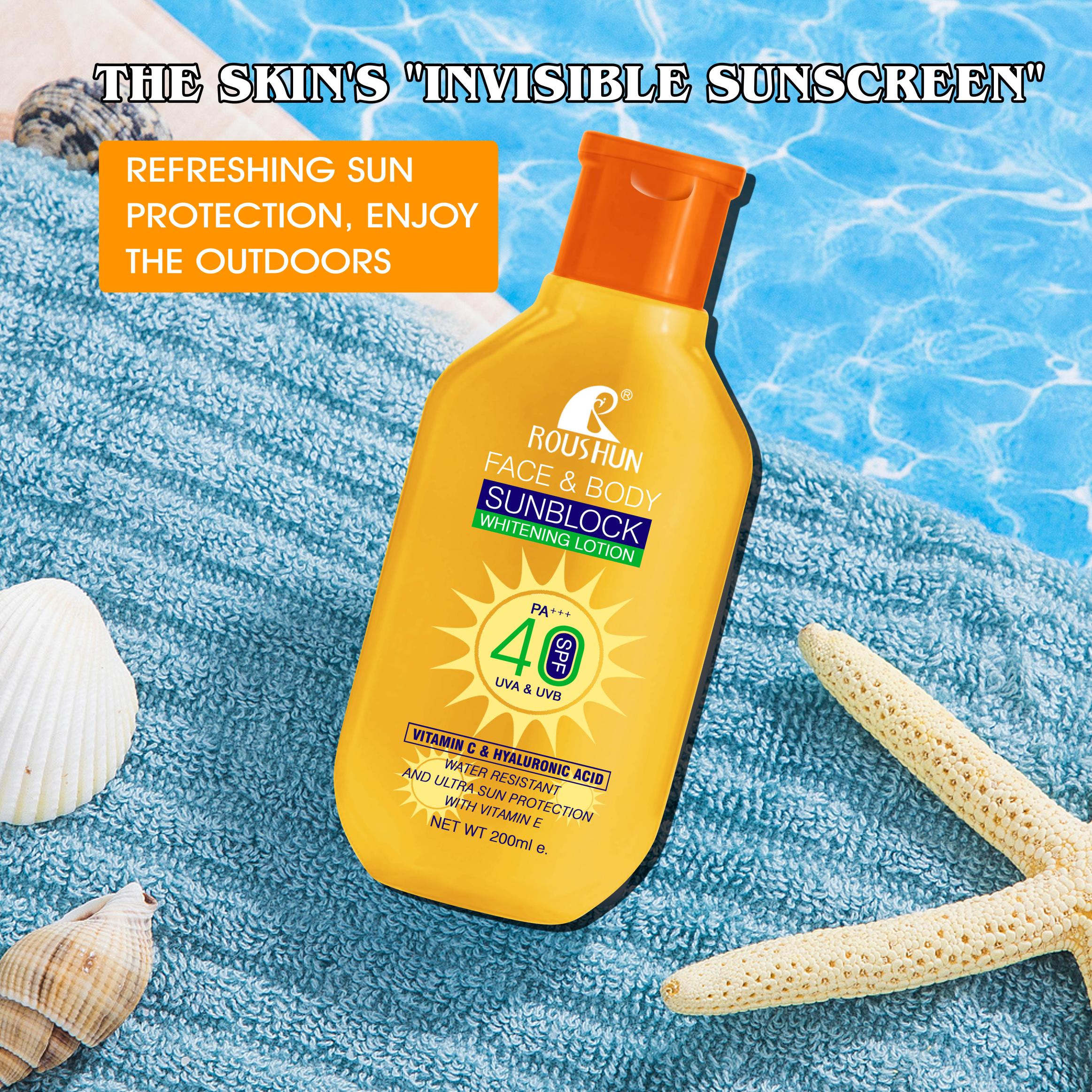 ROUSHUN SPF 40 sunscreen undefined