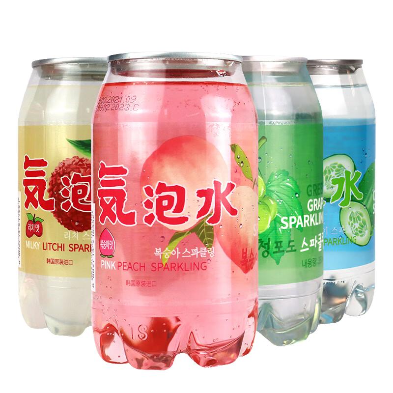 包邮！韩国熊古屋果味汽水350ml 洋什铺ALOE LIV休闲食品进口饮料详情3