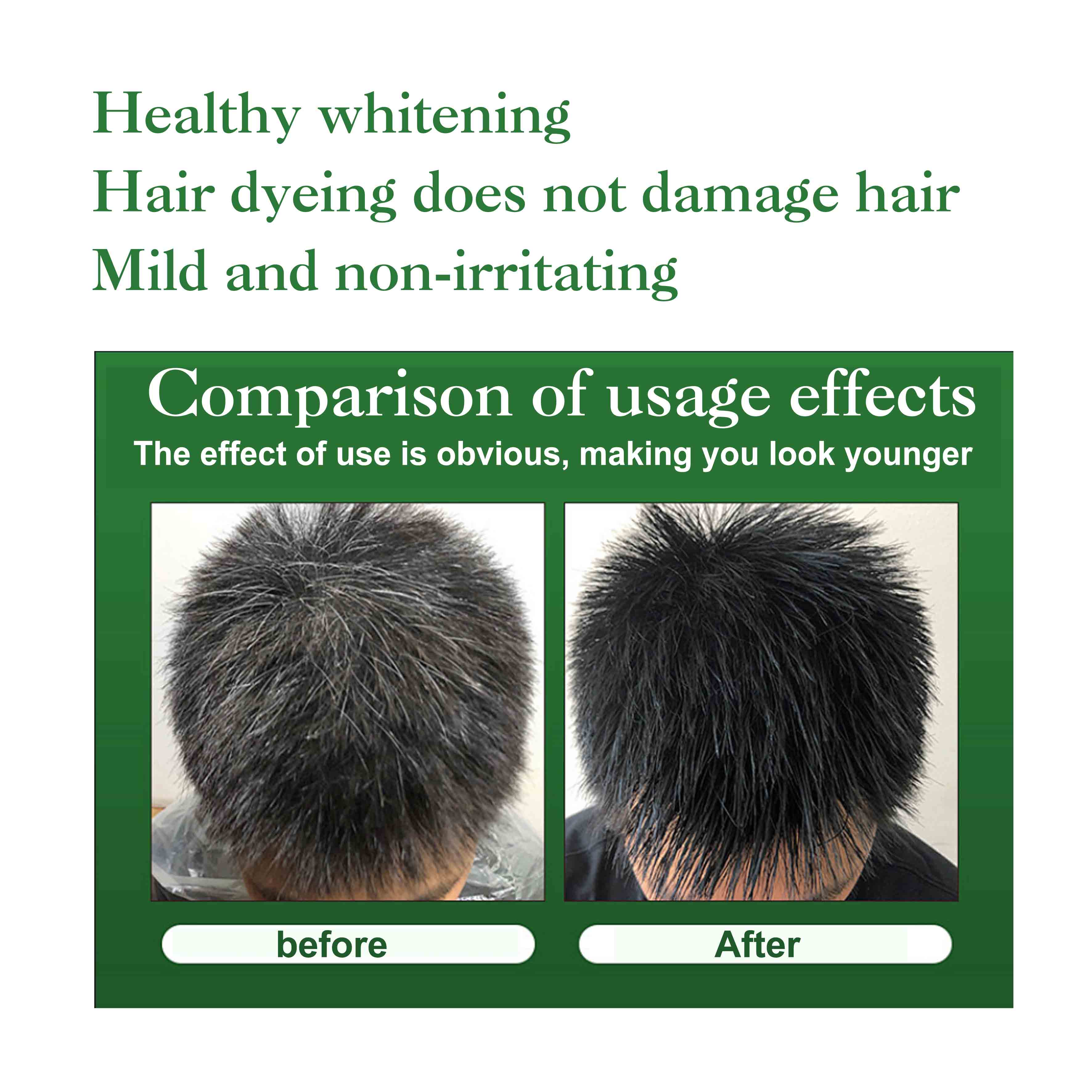 ROUSHUN BLACK HALR SHAMPOO Application Scenario