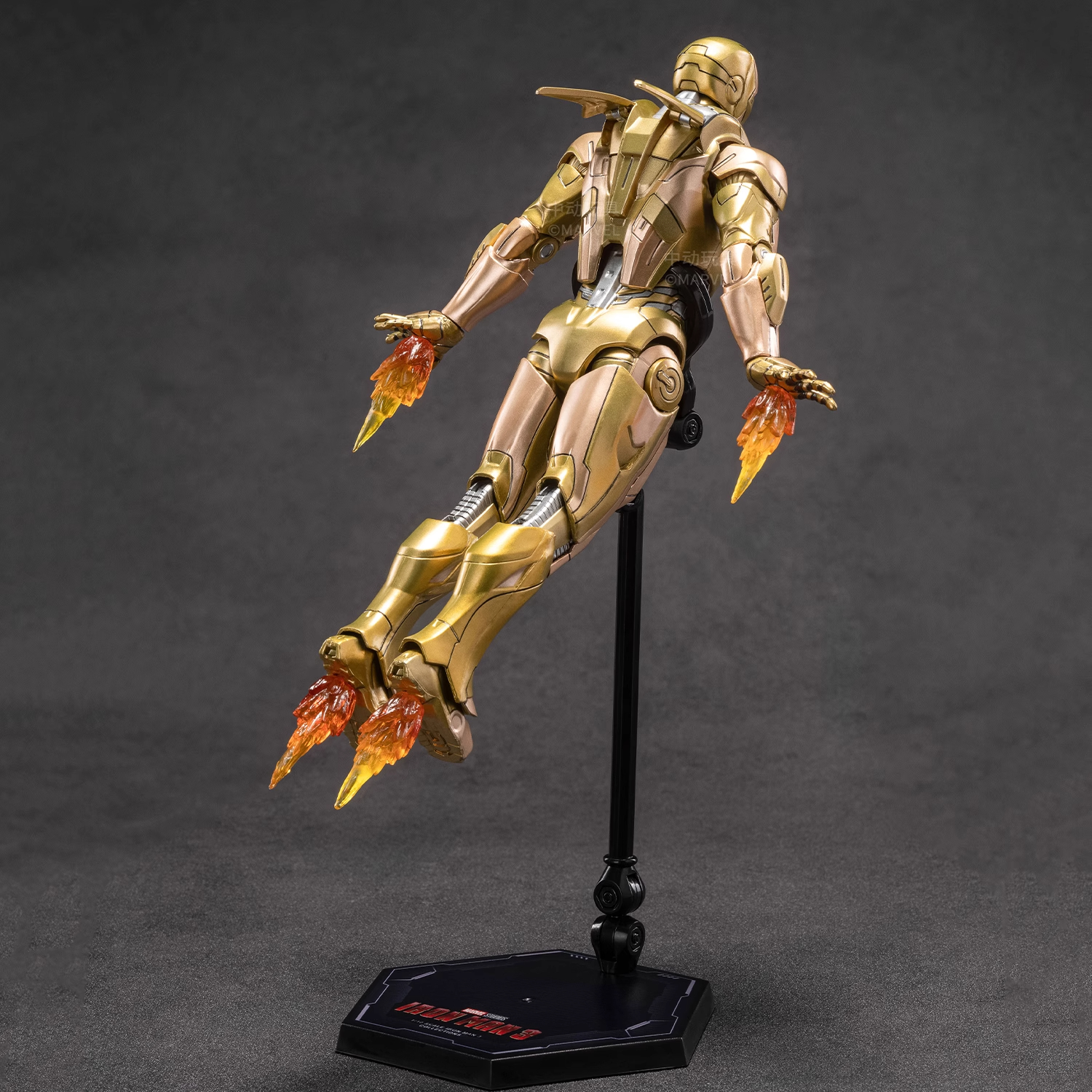 Iron Man Mid-Motion official MK21 figurine toy, Marvel's Avengers action gift peripheral 7-inch Specification image