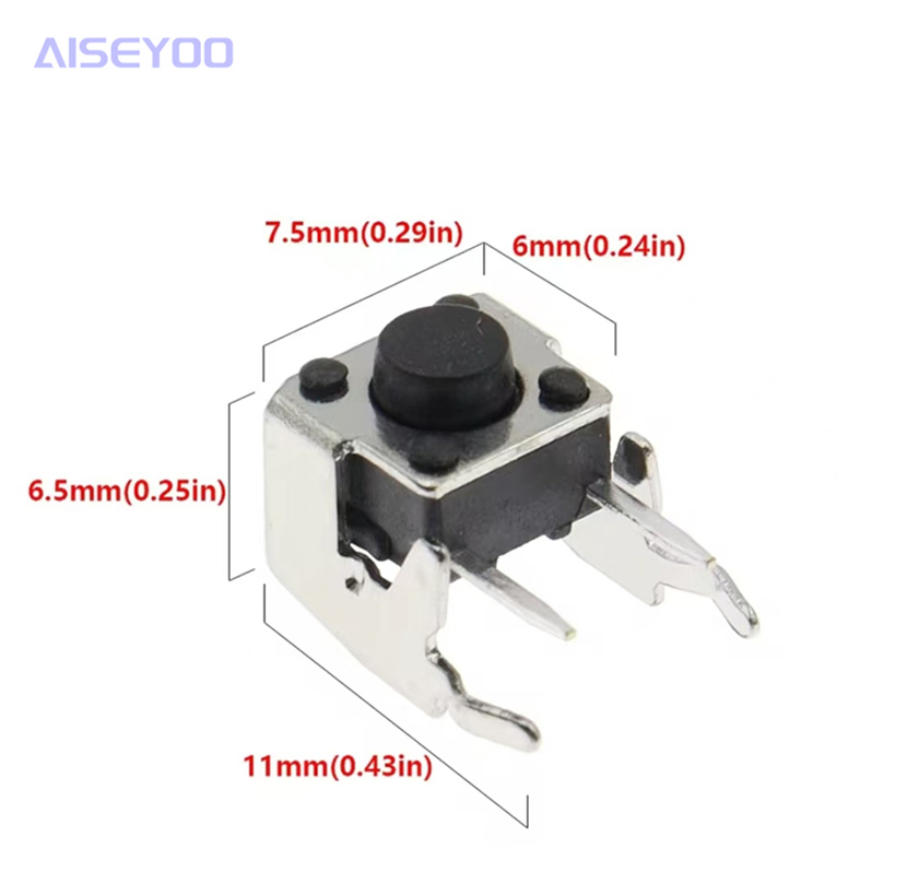 Side-mounted bracket touch switch horizontal key switch 6*6* 4.3/5/6/7/9/10/11/12MM Application Scenario