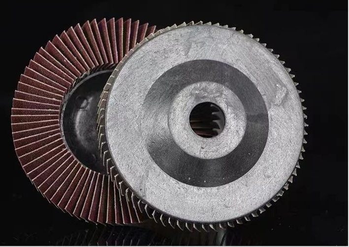 Louver blades/louver impellers/vertical leaf wheels/vertical polishing discs/vertical sandpaper wheels polishing wheels, vertical louver impellers detail image 2