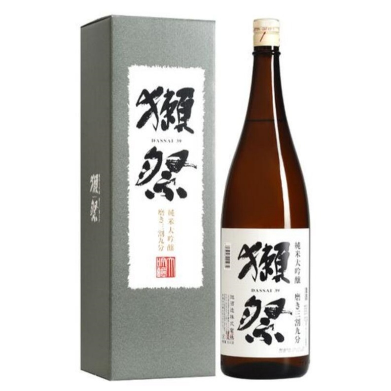 包邮！日本山口县獭祭39纯米大吟酿清酒1800ml洋什铺进口烧酒洋酒