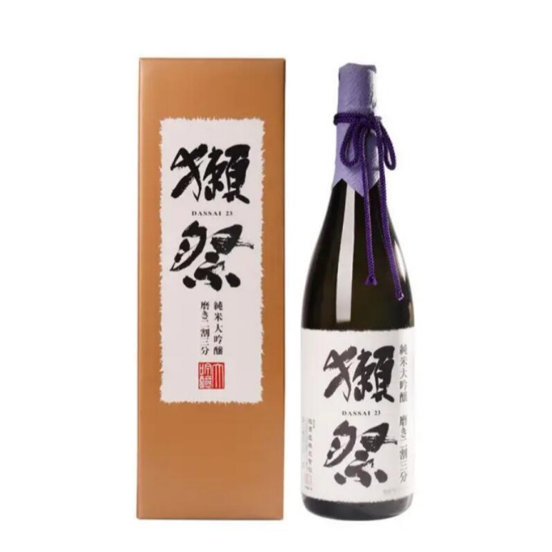 包邮！日本山口县獭祭獭祭23纯米大吟酿清酒1800ml洋什铺进口烧酒