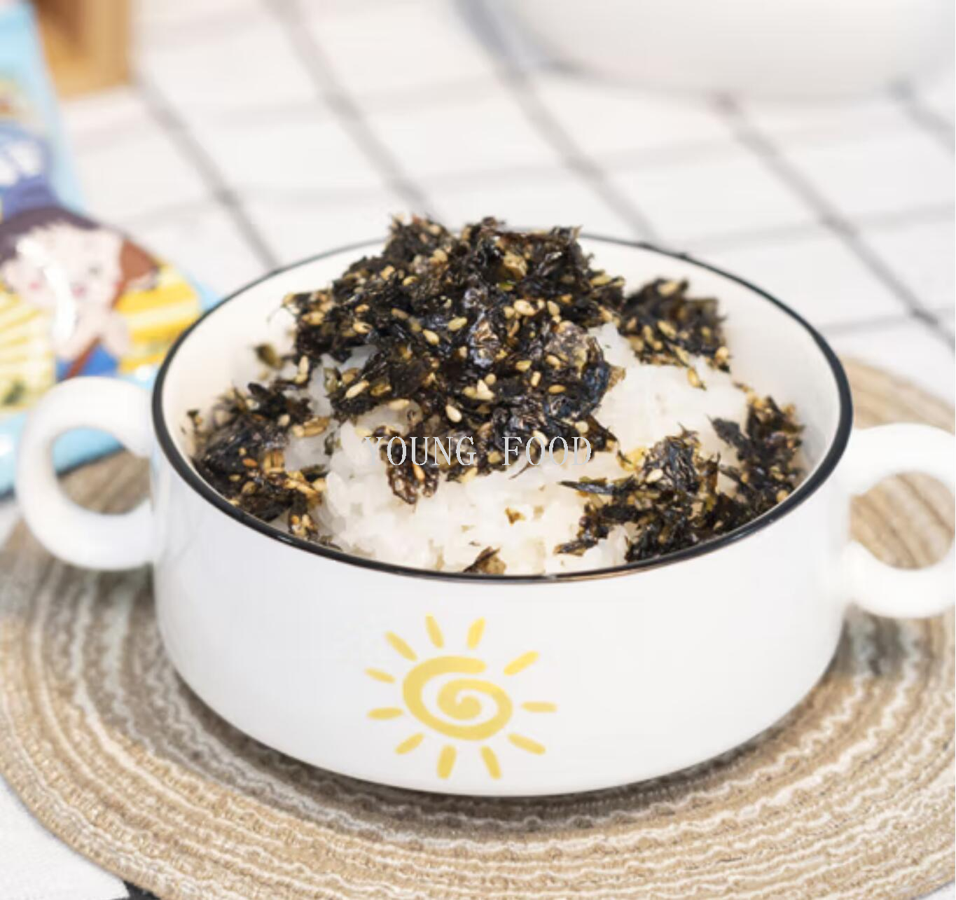 包邮！ZEK蔬菜多多每日拌饭海苔70g洋什铺AQUARTE零食手办紫菜碎详情4