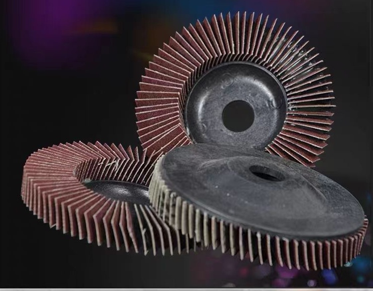 Louver blades/louver impellers/vertical leaf wheels/vertical polishing discs/vertical sandpaper wheels polishing wheels, vertical louver impellers detail image 3