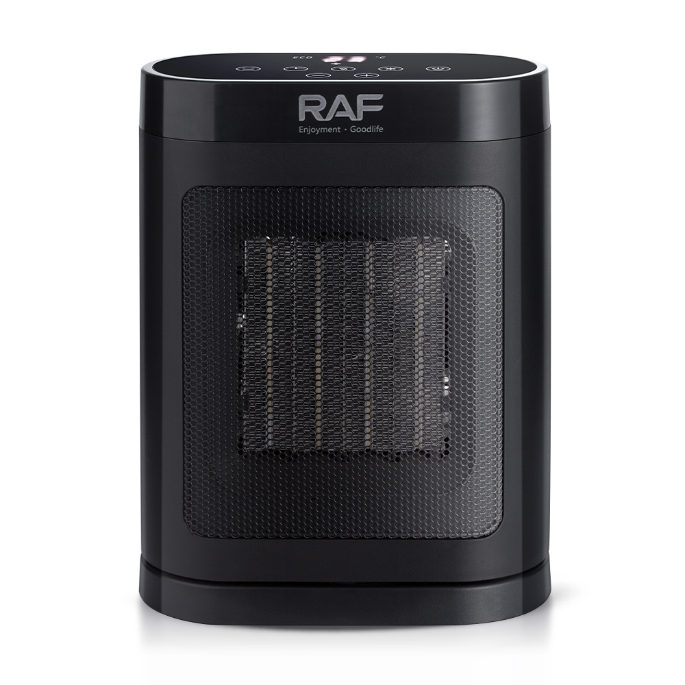 RAF European standard cross-border household digital display button heater, warm air fan, electric warm air, office desktop warm air Item Picture