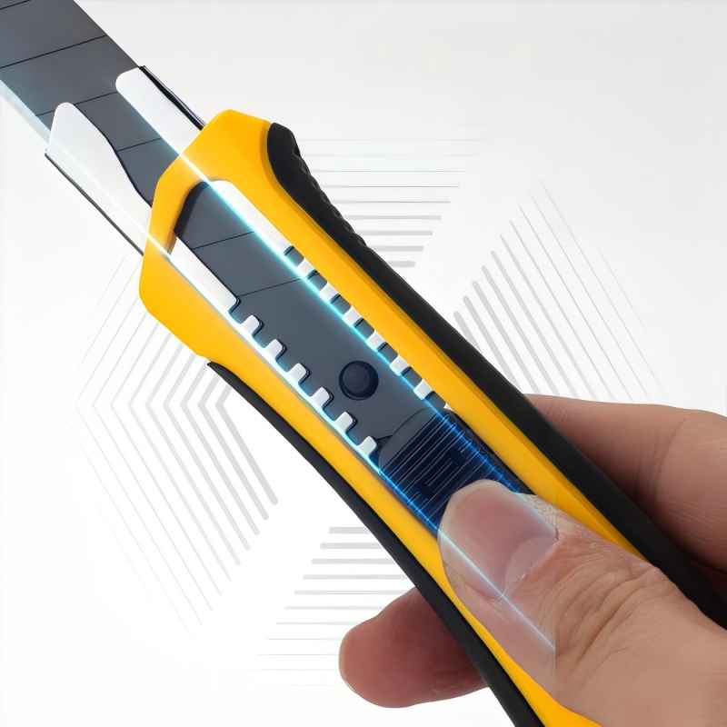 Professional 18Mm Cutter  Retractable Cutter Utility Knife Application Scenario