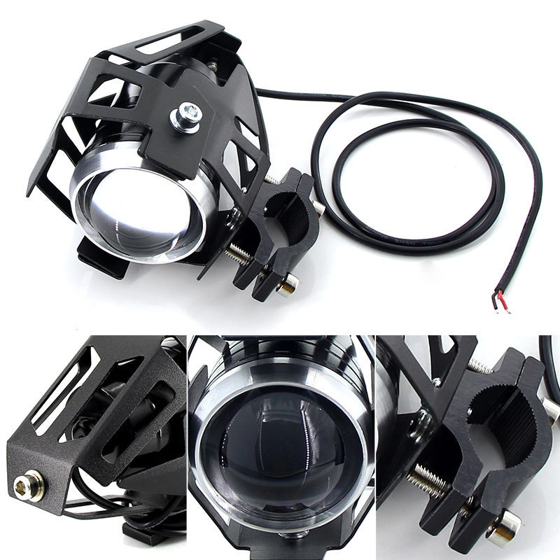 General motorcycle LED headlights off-road vehicle electric U5mini Transformer laser cannon general external lights details Picture