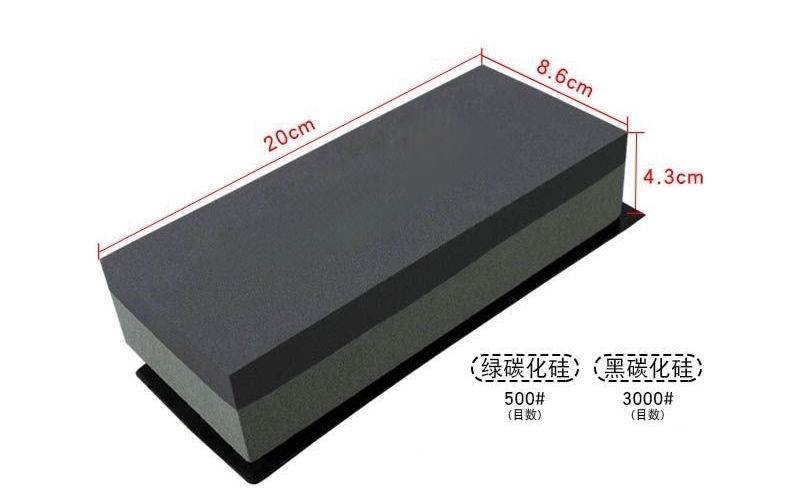6-inch and 8-inch brown corundum oilstone whetstones detail image 7