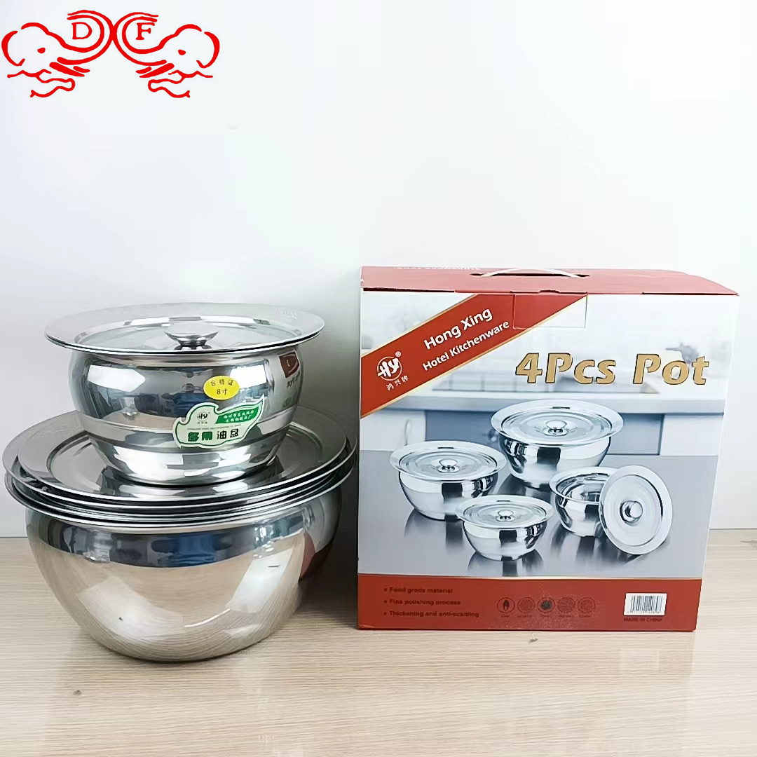 沥水篮/滤水篮塑料/不锈钢压点盆/食物残渣沥水篮/油炸篮产品图