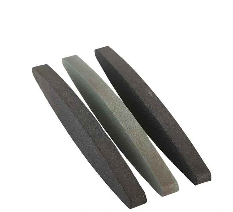 Brown corundum round grinding rod, drum-shaped grinding rod, black silicon carbide grinding rod, oilstone, whetstone, grinding stone detail image 8