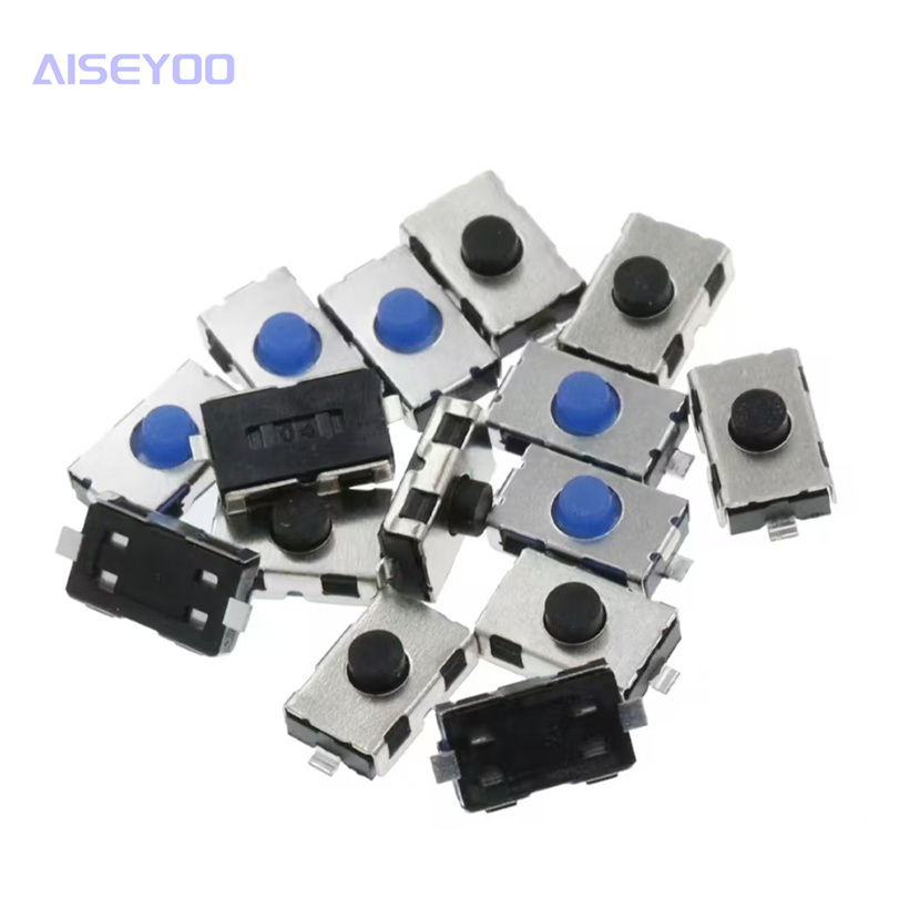 轻触开关4*6*2.5mm二脚硅胶2P贴片按键4x6x2.5微动按钮 常开 常闭
