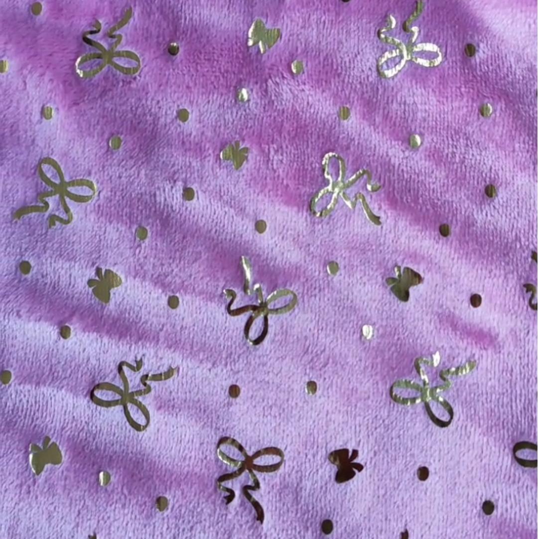 Farai Velvet gold and silver embossed fabric blankets, children's clothing fabrics, blankets, floor MATS, cross-border export source factory wholesale