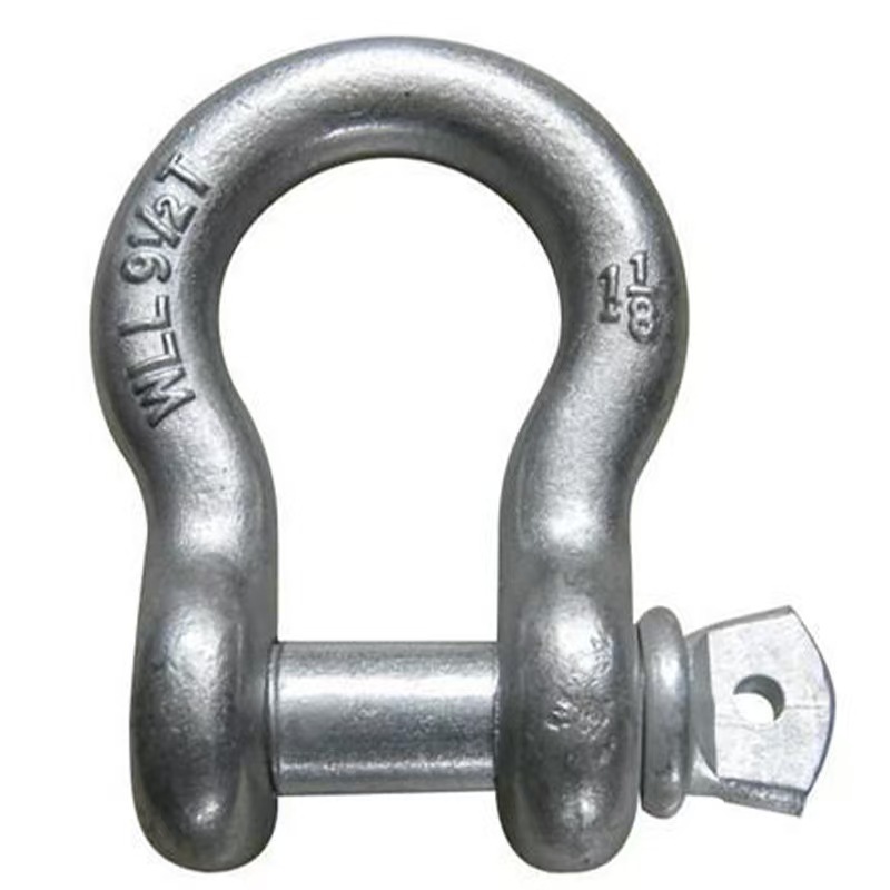 卸扣  美式弓形卸扣   D型卸扣  刚强度锁具  吊钩卸扣  U型卸扣  马蹄扣  镀锌玛钢卸扣  起重吊索具