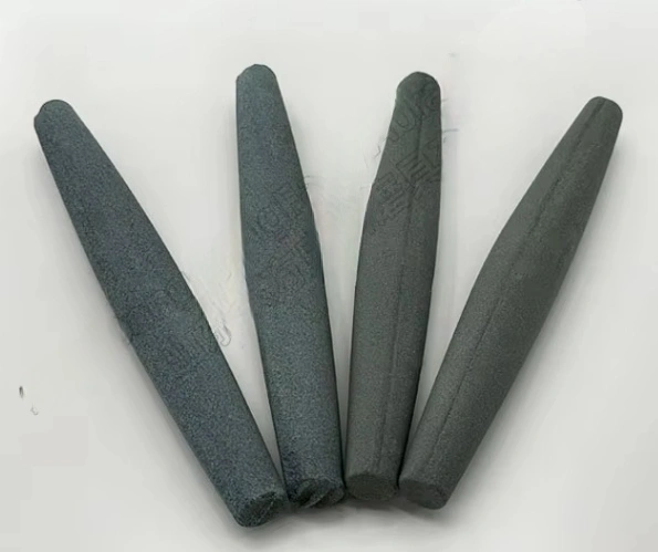 Brown corundum round grinding rod, drum-shaped grinding rod, black silicon carbide grinding rod, oilstone, whetstone, grinding stone detail image 6