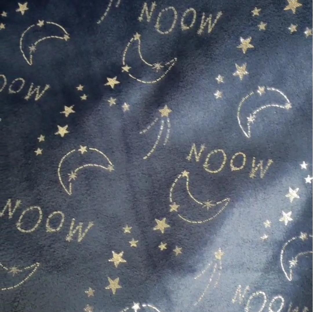 Farai Velvet gold and silver embossed fabric blankets, children's clothing fabrics, blankets, floor MATS, cross-border export source factory wholesale Specification image