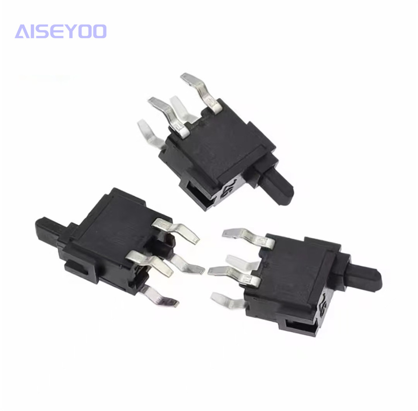 KFC-W-05D 8.5H限位开关四脚插脚微动闪门复位连接器按压检测配件