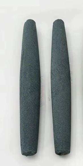 Brown corundum round grinding rod, drum-shaped grinding rod, black silicon carbide grinding rod, oilstone, whetstone, grinding stone detail image 5