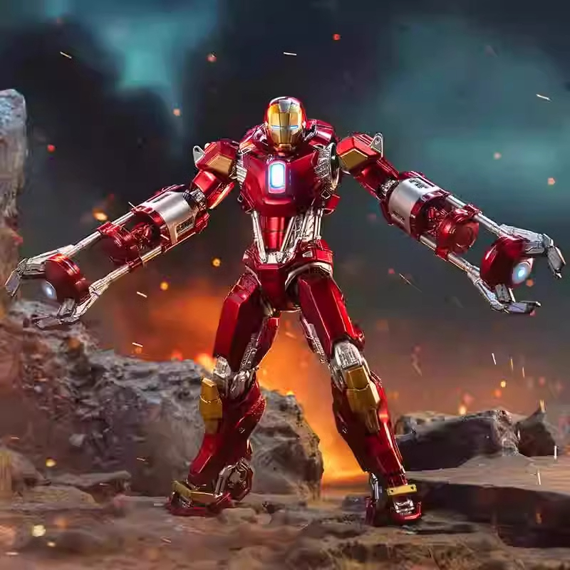 Zhongdong Toys' Marvel Iron Man MK35 10th Anniversary Series of articulated 7-inch model toys Specification image
